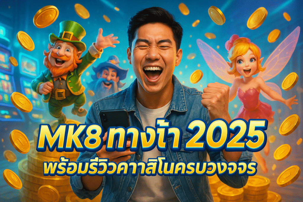 MK8 ทางเข้า 2025 พร้อมรีวิวคาสิโนครบวงจร