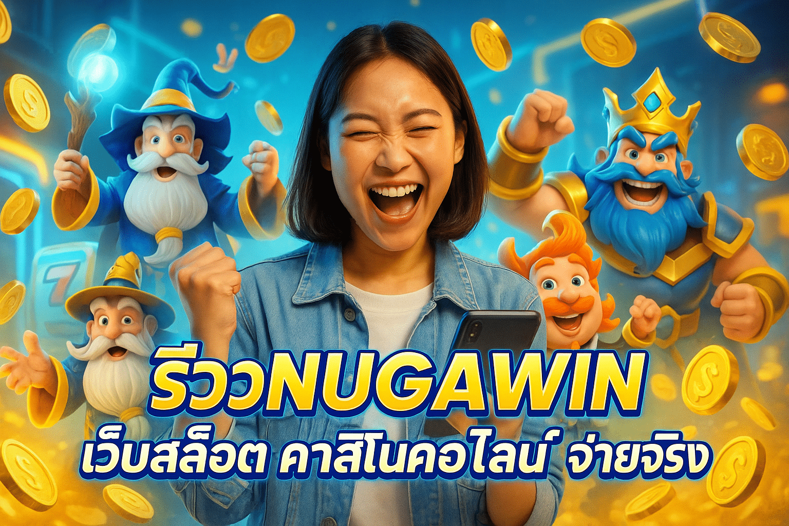 รีวิว NUGAWIN เว็บสล็อต คาสิโนออนไลน์ จ่ายจริง