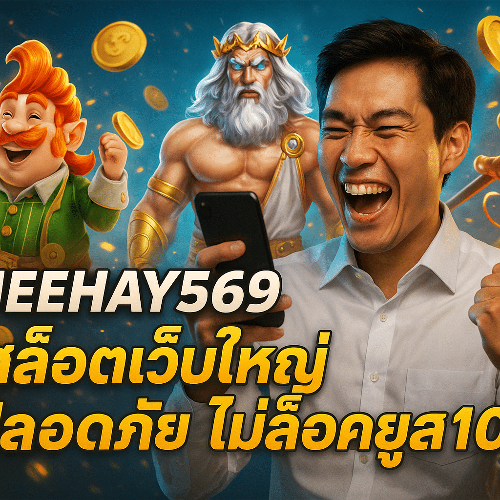 MEEHAY569 สล็อตเว็บใหญ่ ปลอดภัย ไม่ล็อคยูส 100%