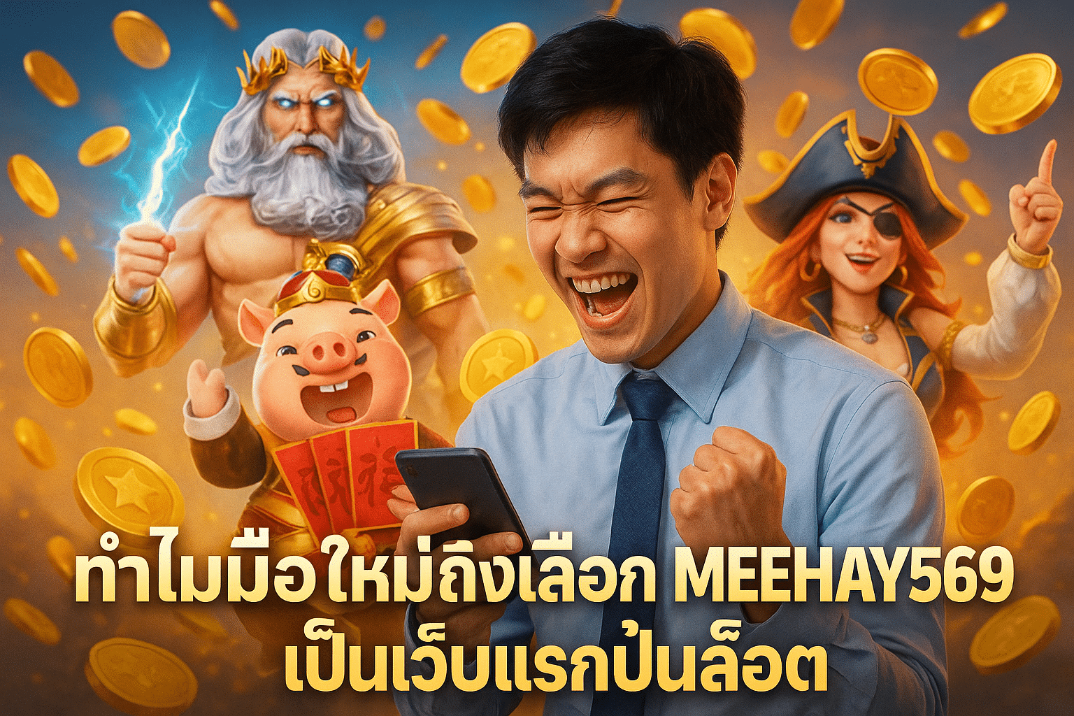 ทำไมมือใหม่ถึงเลือก MEEHAY569 เป็นเว็บแรกปั่นสล็อต