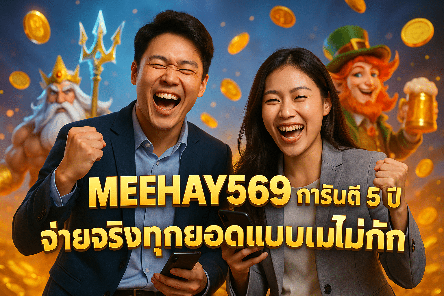 MEEHAY569 การันตี 5 ปี จ่ายจริงทุกยอดแบบไม่กั๊ก