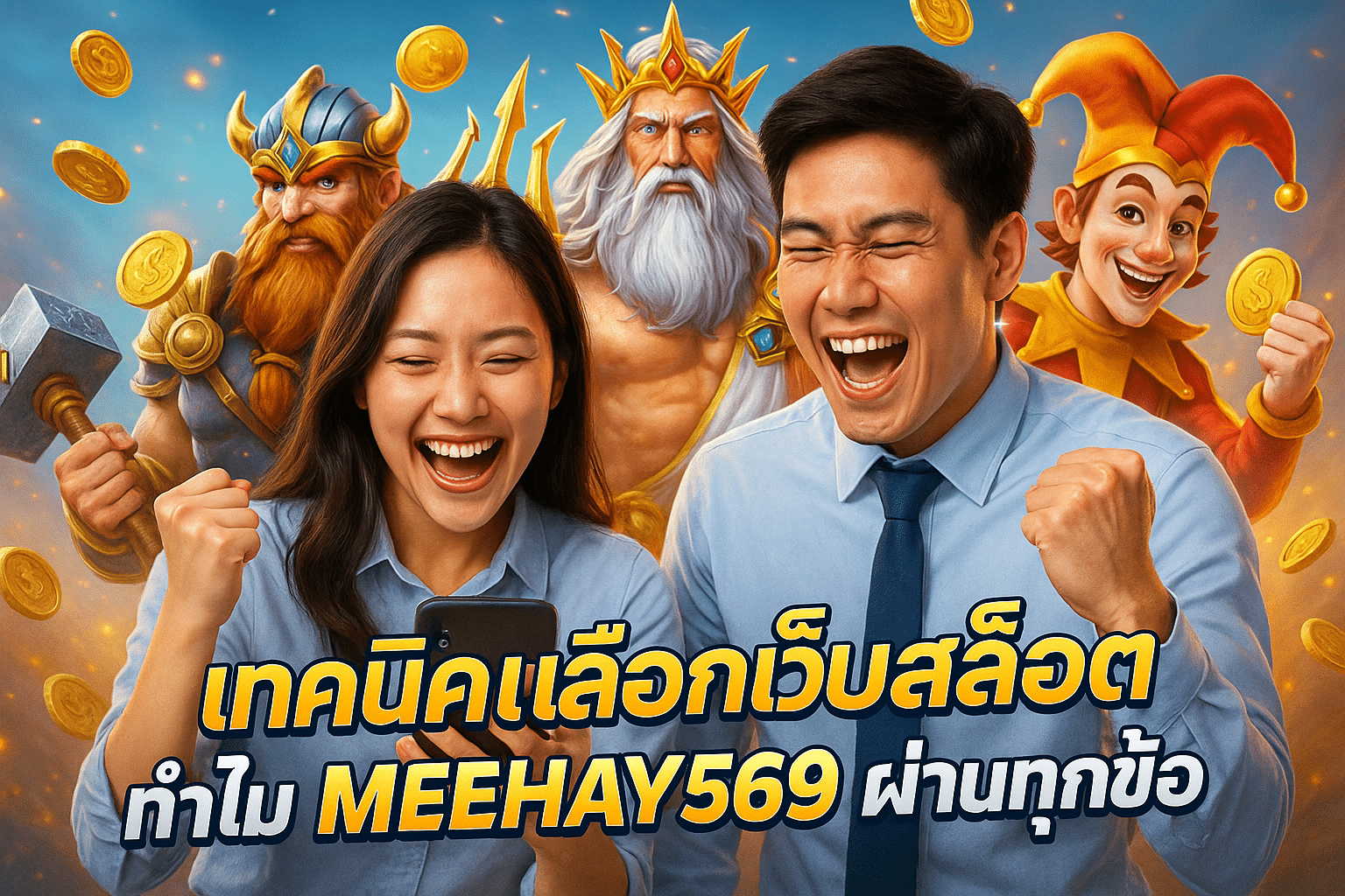 เทคนิคเลือกเว็บสล็อต ทำไม MEEHAY569 ผ่านทุกข้อ